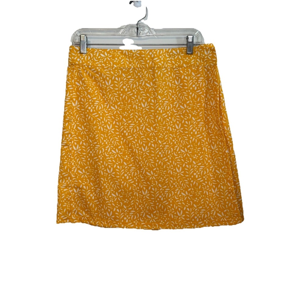 Rip Skirt Hawaii Women's Sz MED Length 2 Yellow White Activewear Beach Wrap - Picture 2 of 9